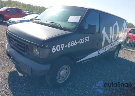 2006 Ford E-150 Commercial/Recreational from USA, damaged, VIN 1FTRE14L26HA19856